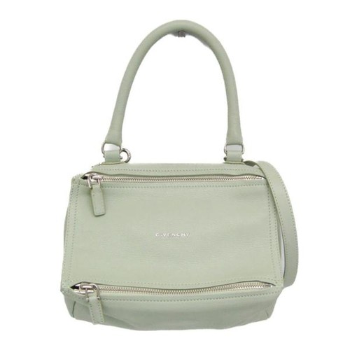 GIVENCHY Pandora Small BB05251013 Goatskin 2Way Shoulder Handbag Light Green