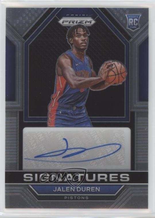 2022-23 Panini Prizm Rookie Signatures Jalen Duren #RSI-JDU Auto RC 0s9t
