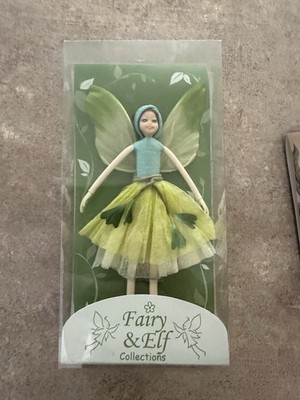 Fairy & Elf Collection - Green 4 Handmade Fairy SF310 - Made In Thailand New