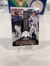 Historical Duals Ken Griffey Jr & Alex Rodriguez 2022 Seattle Mariners Card
