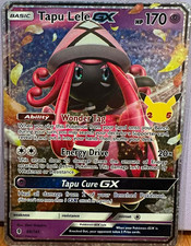 Pokemon Company Tapu Lele GX 60/145 Guardians Rising Rare Holo EN 2017 170HP on eBay