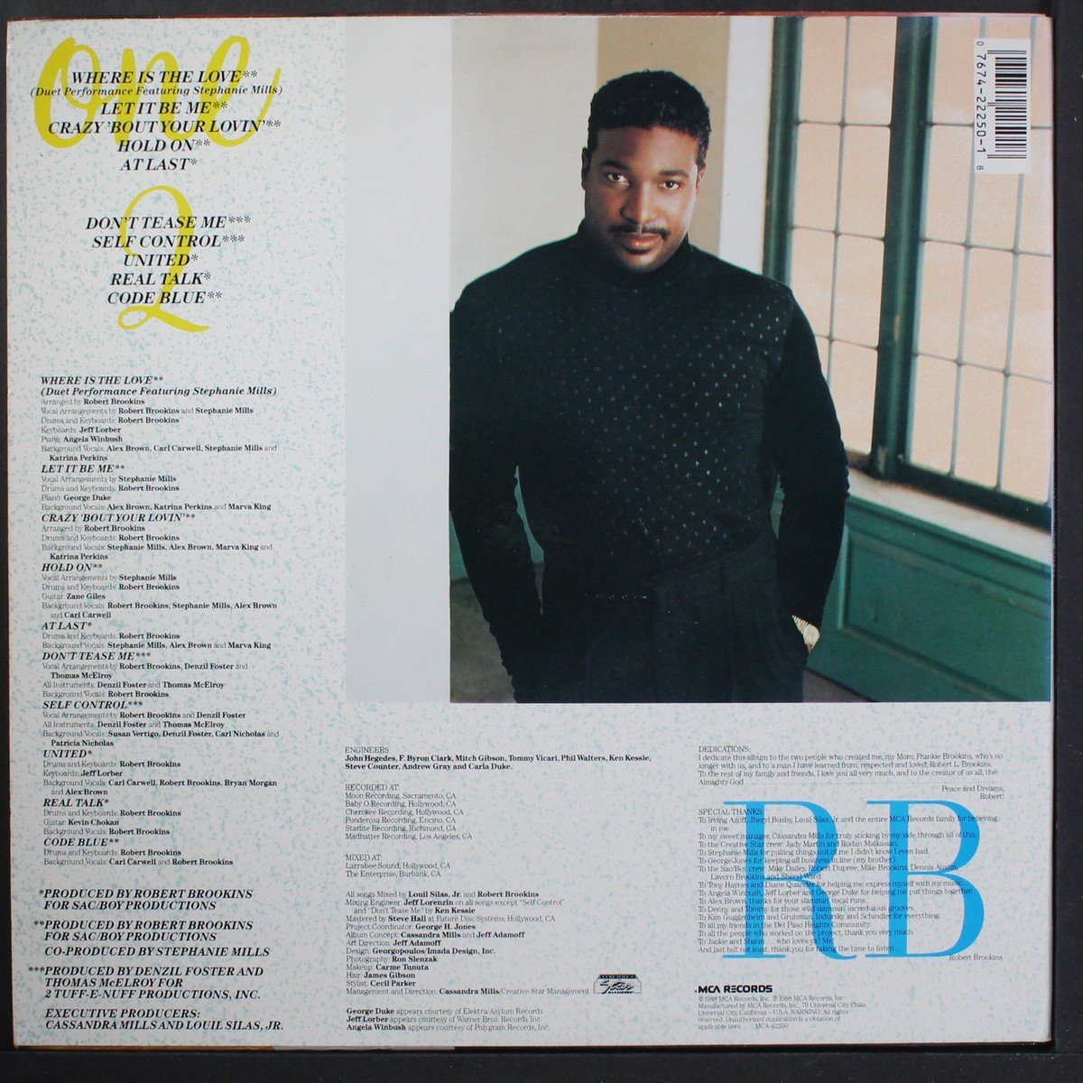 ROBERT BROOKINS: let it be me MCA 12