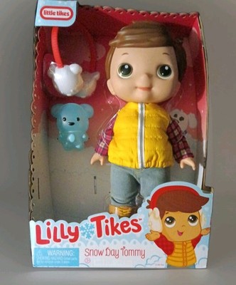 Little Tikes Lilly Tikes Snow Day Tommy Doll 12'' Toy NIB Play Discover