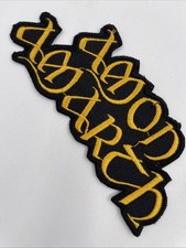 Amon Amarth Death Metal Band Logo Patch: IronOn, Quality Embroidery, 5.5 X 2.5