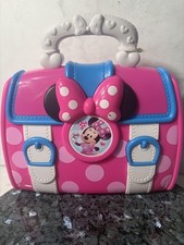 Disney Minnie Mouse Toy Medical Doctor  s Bag Plastic Pink Case ONLY