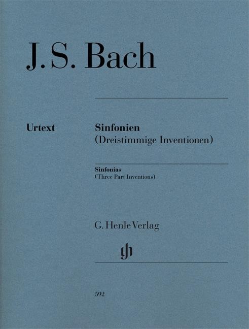 Sinfonias (Three Part Inventions) - Revised Urtext Edition - piano solo - sheet music - (HN 592) - Image 2