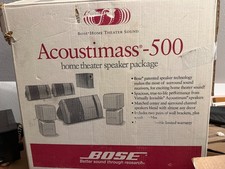 Bose Acoustimass 500 5.1 home theater speaker package - Excellent Condition