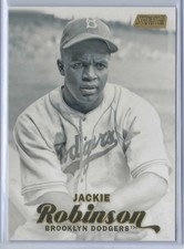 2017 STADIUM CLUB GOLD FOIL #193 JACKIE ROBINSON HOF