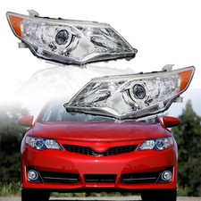 Headlights Assembly Projector Headlamps ABS Plastic Housing/Polycarbonate Len...