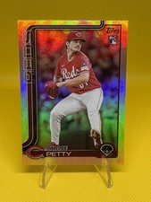 2025 Topps Update Series US275 Chase Petty CIN Reds Rainbow Foil Parallel