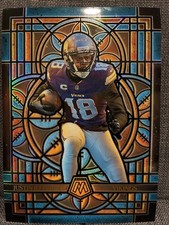 2025 Panini Mosaic - Stained Glass Oversized Justin Jefferson #16
