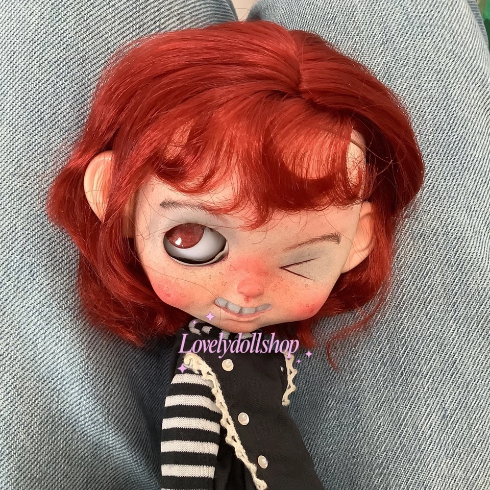 Muñeca Blythe Hecha a Mano-Personalizada Con Trajes + Peluca-1/6 Muñeca 12 pulgadas/30 cm BJD OOAK SD Foto 2 de 4