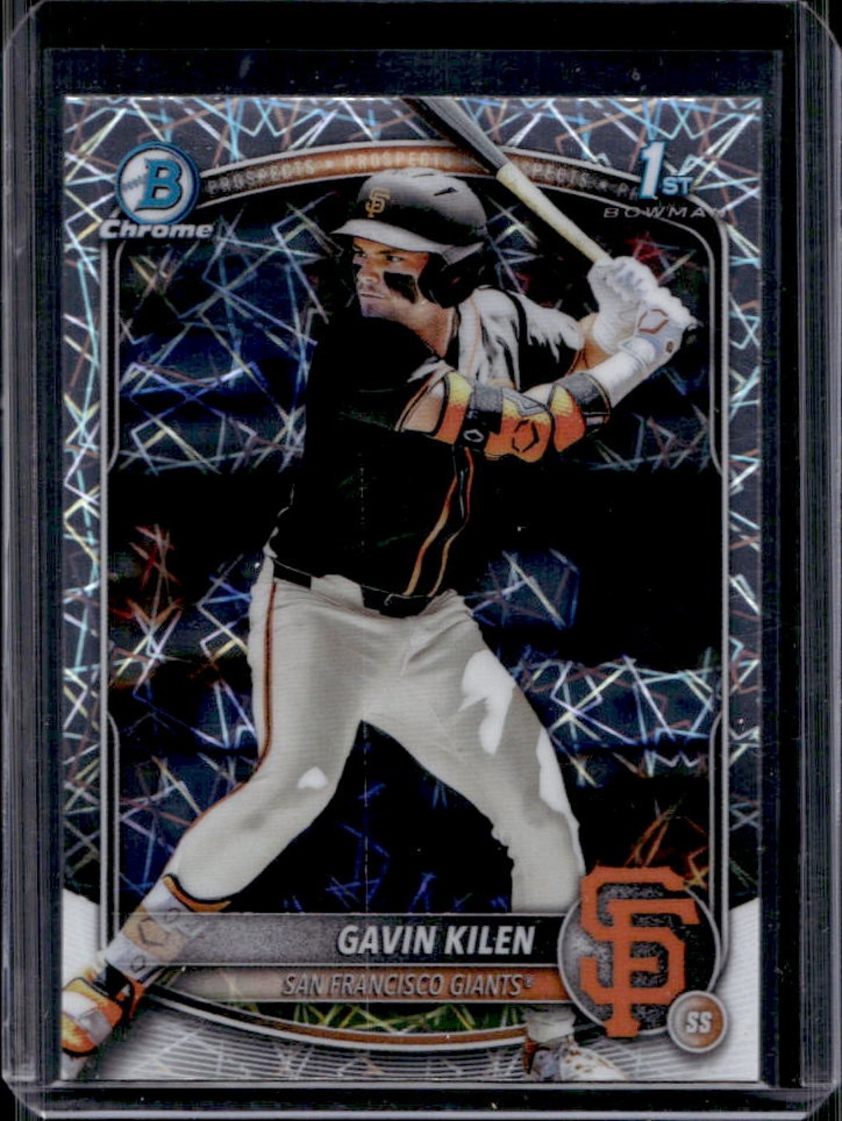 2025 Bowman Draft Gavin Kilen Chrome Lazer Refractor 1st Prospect #BDC-40 Giants