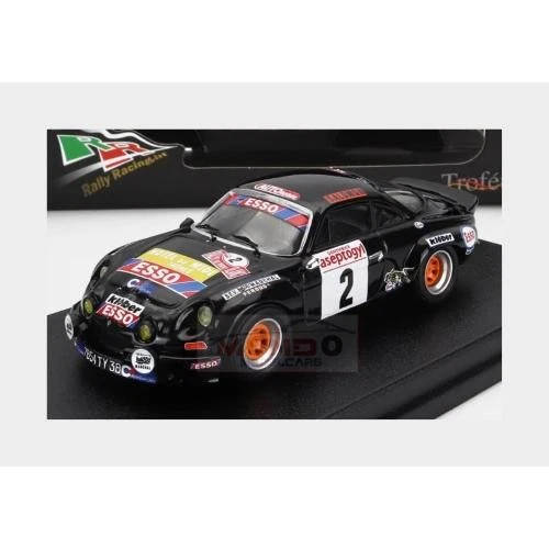 1:43 TROFEU Renault Alpine A110 #2 Winner Rally Mont-Blanc 1976 Saby TRRFR61 - Immagine 2 di 2