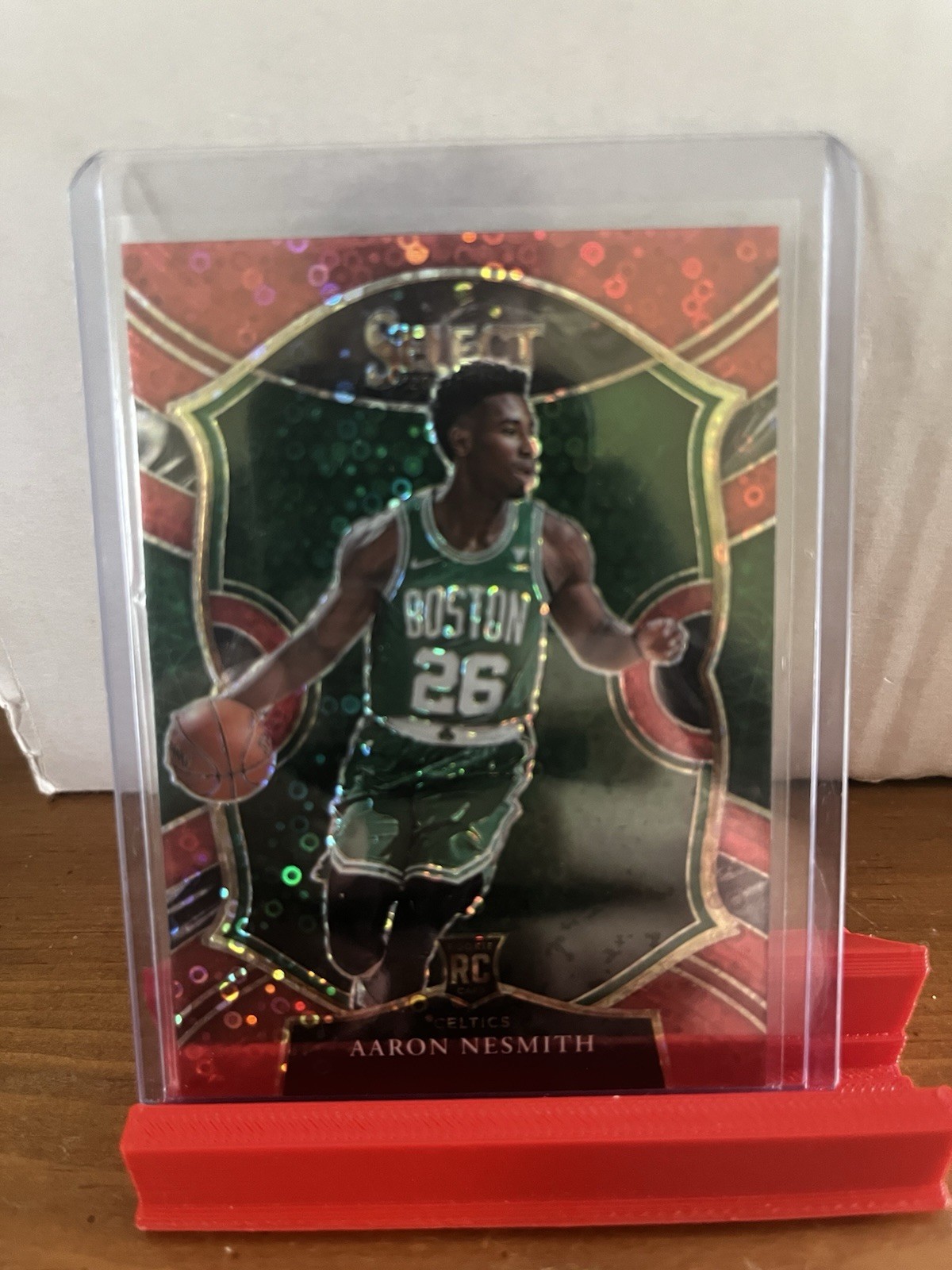 2020-21 Panini Select Concourse Aaron Nesmith Red Disco RC /49