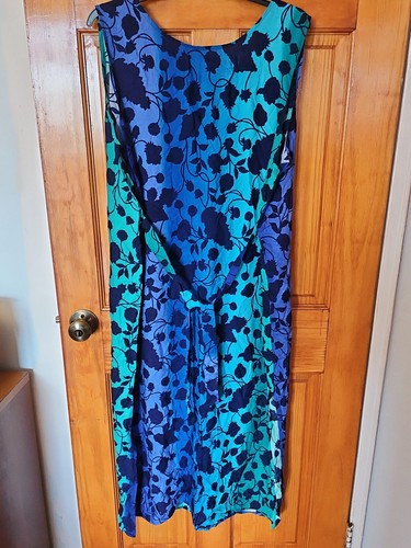 NANA FASHION Plus SIZE 3X Rayon DRESS SLEEVELESS NWOT - Picture 5 of 6