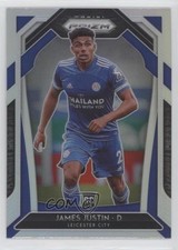 2020-21 Panini Prizm Premier League Silver Prizm James Justin #131 7iu