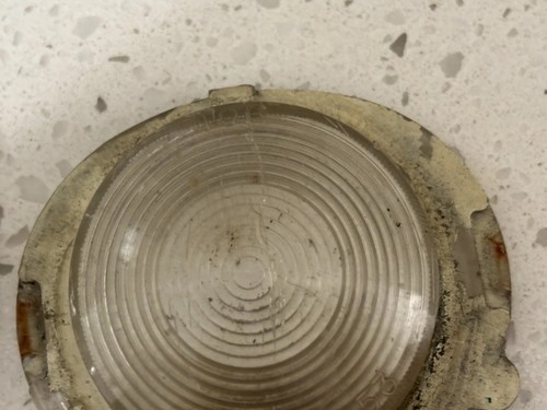 Buick 1953 '54 Guide # F4-53 FRONT Park Turn Lens - Picture 14 of 14