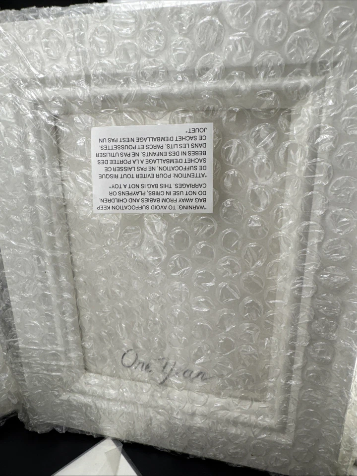 Pottery Barn Kids Hand Print Frame Kit Set/3 Newborn 6 Months 1 Year New Sealed - Image 4 of 4