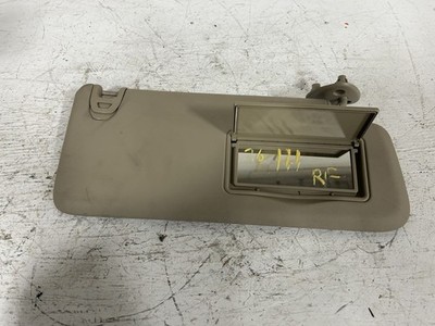 2020 DODGE RAM3500 Passenger Side Tan Cloth Sun Visor with Lighted Mirror