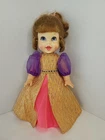 Vintage Mattel Baby Small Talk Cinderella Doll 1967-Cord-Mute-W/dress & panties