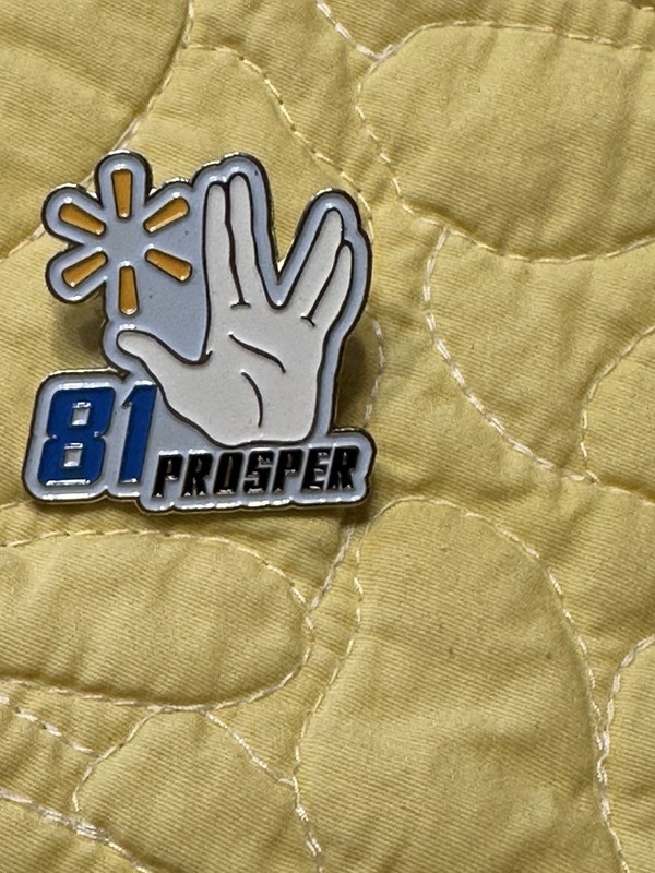RARE Spock Walmart Pin