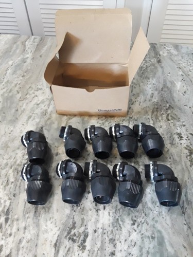 Lot 10 Thomas & Betts LT9100P 1" 90 Degree Bullet Nonmetallic Conduit Fittings - Picture 3 of 6
