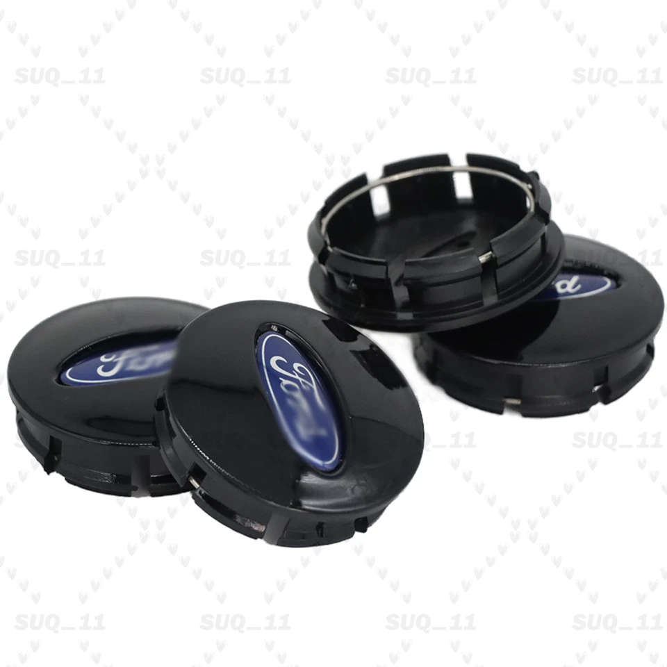 Black Wheel Center Hub Caps Set for Explorer 2006-2019 – 4PCS Hub Emblem Foto 2 de 4