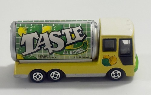 Realtoy Action City Taste Lemon Lime Soda Yellow Diecast Truck Vehicle - Picture 4 of 10