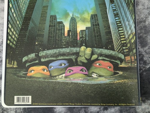 Vintage 1989 1990 Teenage Mutant Ninja Turtles Cartoon & Movie 3 Ring Binders - Picture 12 of 24
