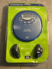 Durabrand Joggable CD Player  Headphones CD-85 - New in Box SEALED BLUE