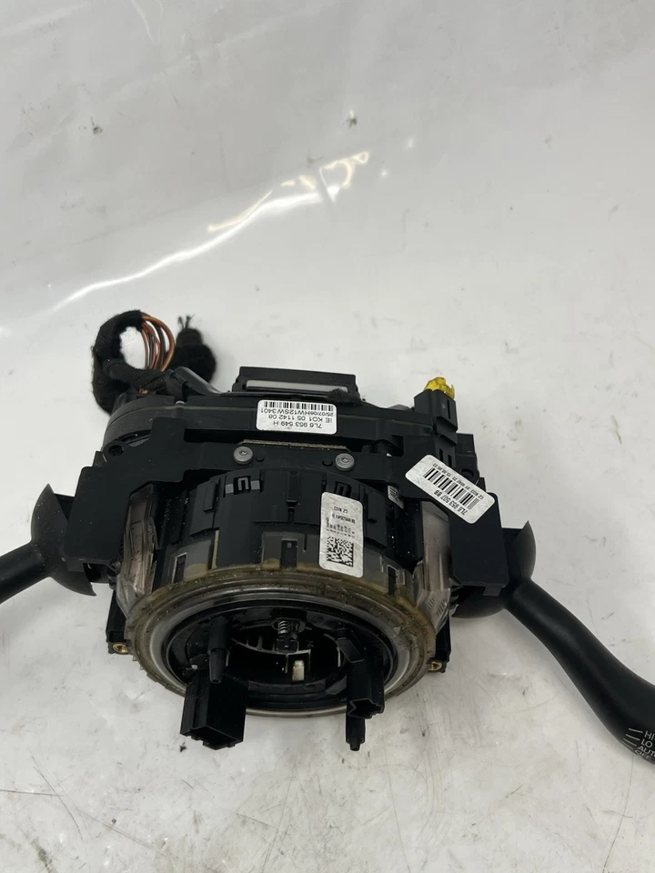 Volkswagen Touareg 2006 limpiaparabrisas indicador tallo interruptores y squib 7L6953549H (48) Foto 2 de 4