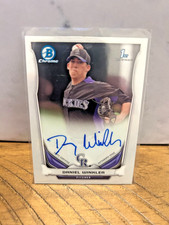 2014 Bowman Chrome - Prospect Autographs Danny Winkler #BCAP-DW (AU, RC)