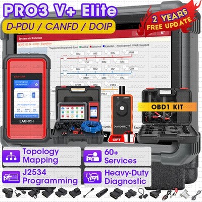2026 LAUNCH X431 PRO3S+ Elite PRO5 Car Diagnostic Scanner Programming ECU Coding