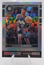 2024-25 Panini Nba Hoops - Dennis Schroder #60 Premium Edition Silver Prizm