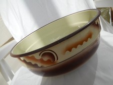 Emailleschüssel  , Pflanzschale, Durchm. 29 cm ,H. 12 cm