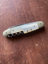 INOX Solingen Germany Multitool Pocket Knife Mother of Pearl Handle Vintage