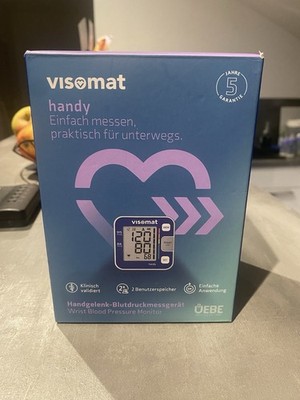 visomat handy Handgelenk Blutdruckmessgerät OVP v.med. Fachhändler