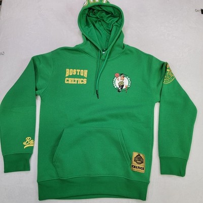 Boston Celtics NBA Green Pullover Hoodie Eastern Conference Men's Small NWT