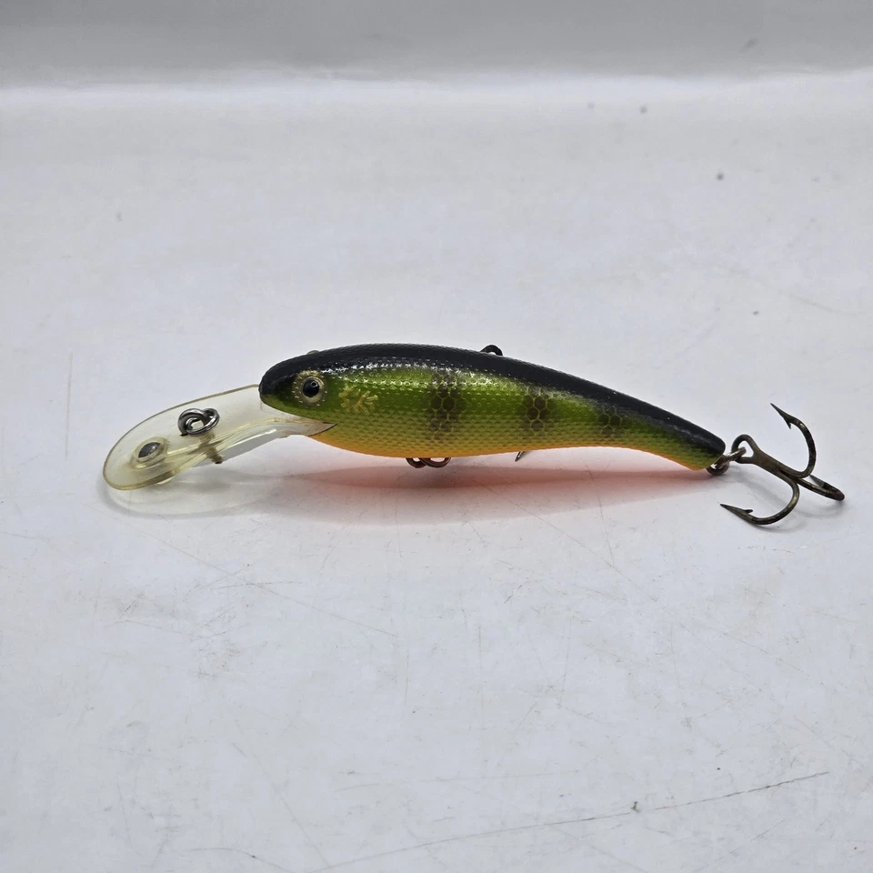Vtg Cotton Cordell Wally Diver G Finish Pearl 3 1/8" Deep Crankbait Fishing Lure - Image 4 of 4