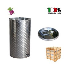 CONTENITORE IN ACCIAIO INOX