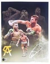 Saul Canelo Alvarez Signed 11x14 Photo W/Beckett Letter COA