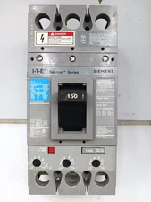 Siemens ITE Sentron 150 Amp Circuit Breaker 3 Pole 600 VAC  FXD63B150 (Flawed)