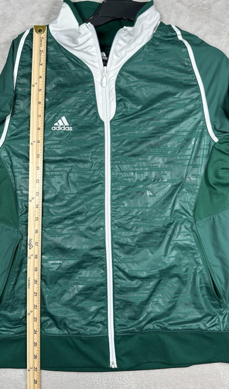 Adidas Performance Green Track Training Jacket Me… - image 6