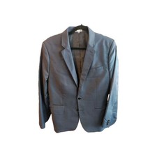 Express Photographer Fitted Suit Jacket - Blue - Regular 40