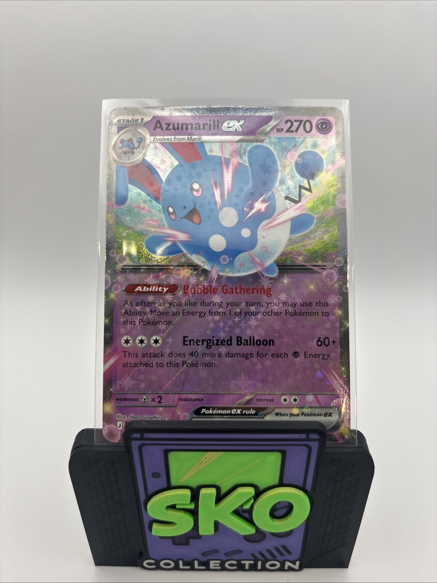 Azumarill ex 084/217 Me: Ascended Heroes Holo for sale online | eBay