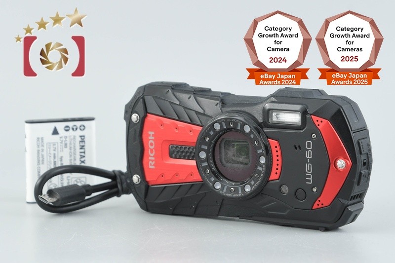 Ricoh PENTAX WG-60 Red 16.0 MP Waterproof Action Camera | eBay