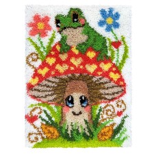 Herrschners  Hopping Hideaway Latch Hook Kit