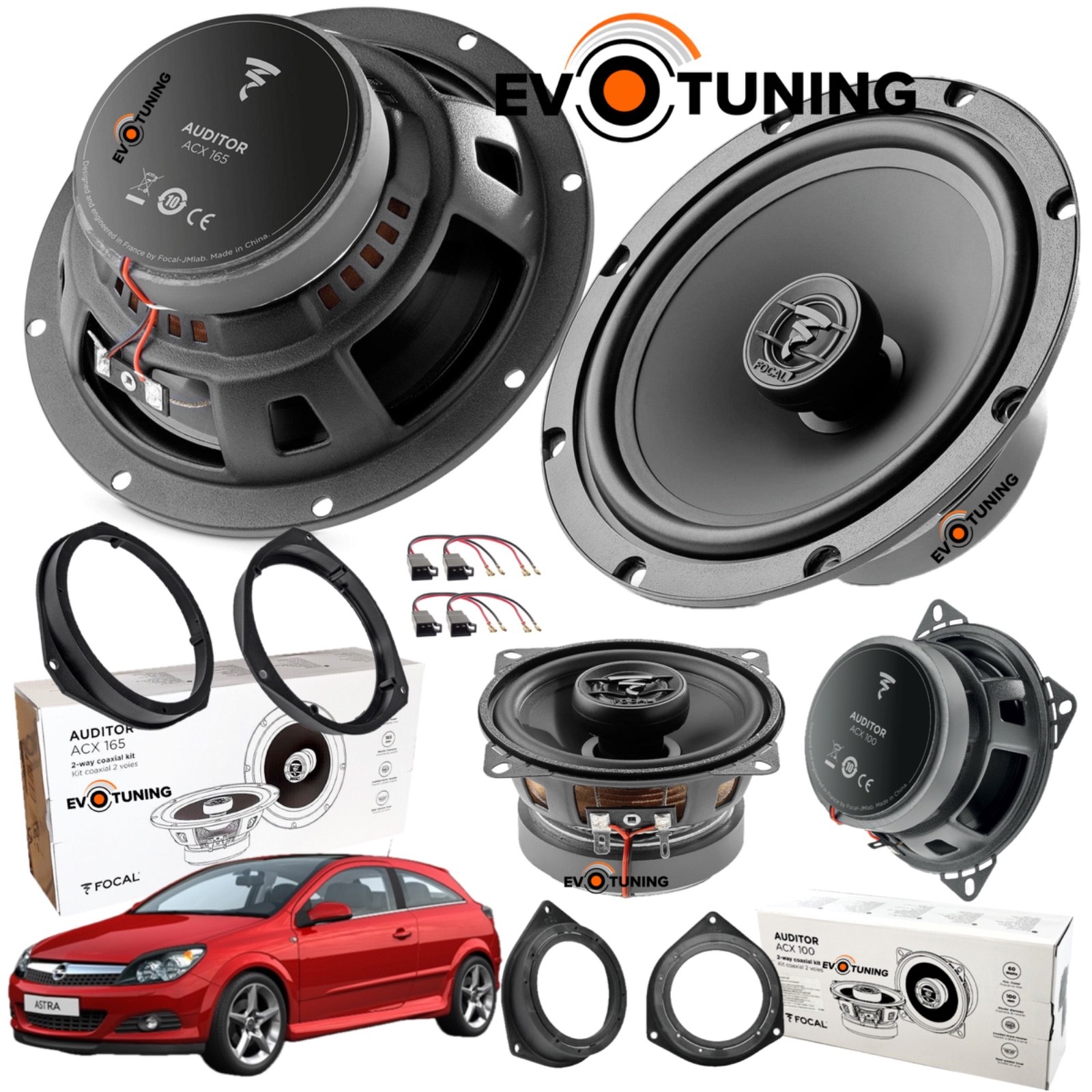 Kit Focal ACX Opel Astra H | Il Miglior Upgrade Audio Low Budget