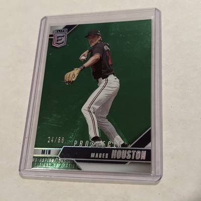 2026 Donruss Elite Prospects Marek Houston Green Explosion /68 Minnesota Twins